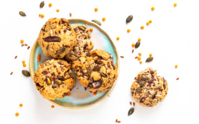 Holistic Nutrition: Raw Chewy Trail Mix Cookies (Gluten-Free, Vegan)