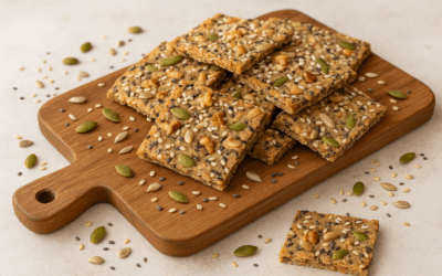 Holistic Nutrition: Seed & Nut Crackers (Gluten-Free)
